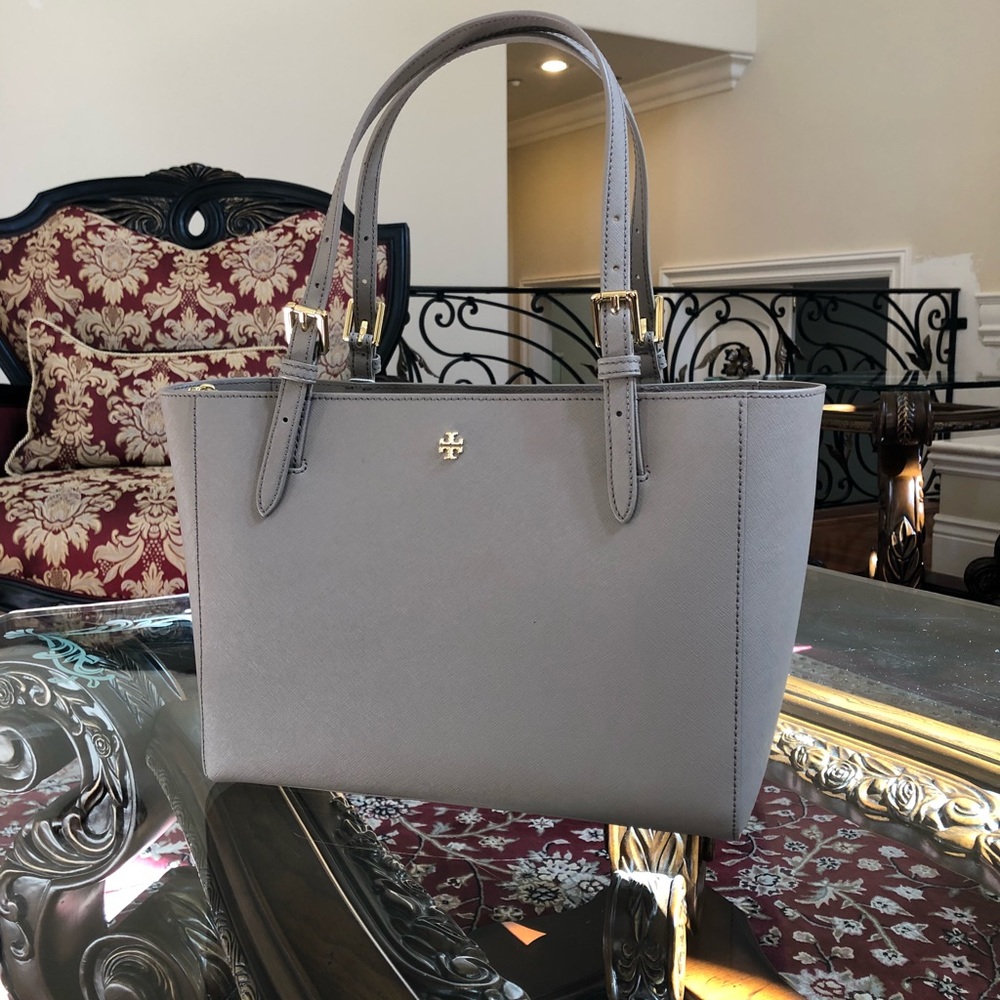 NWT,Tory Burch Emerson Small Buckle Tote Handbag - Picture 8 of 8